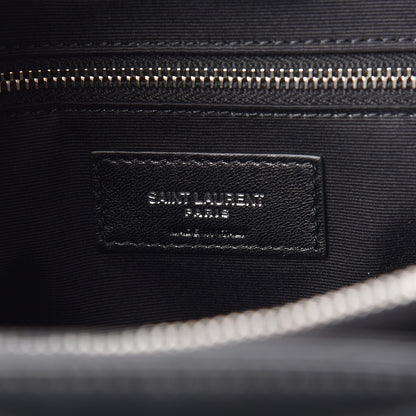 Saint Laurent Calfskin Y Quilted Monogram Large Loulou Shopper Black 7 of 11