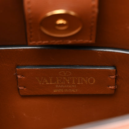 Valentino Garavani Denim Small Roman Stud The Handle Bag Light Denim Selleria 7 of 12