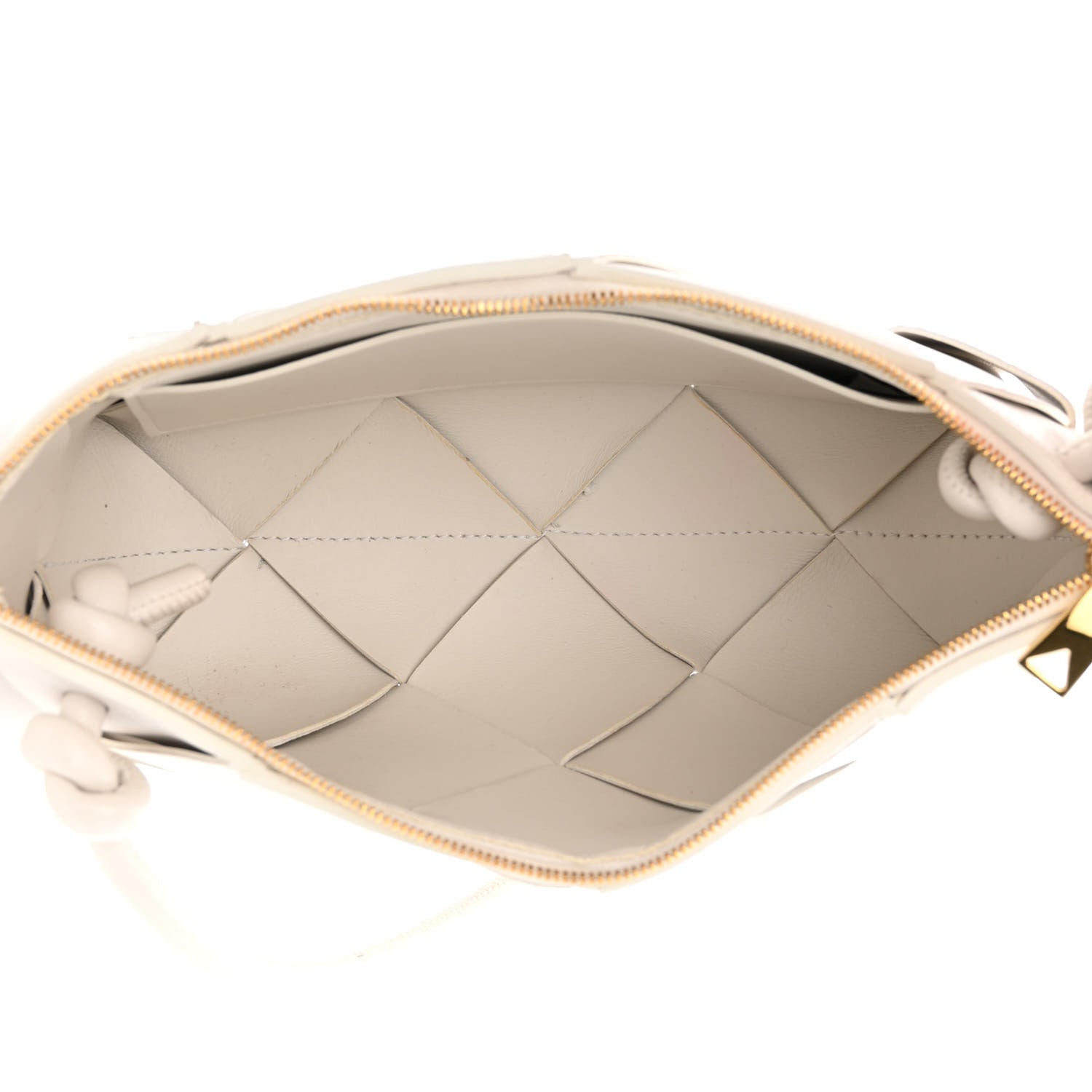 Bottega Veneta Nappa Maxi Intreccio Exploded Shoulder Bag Chalk 5 of 10