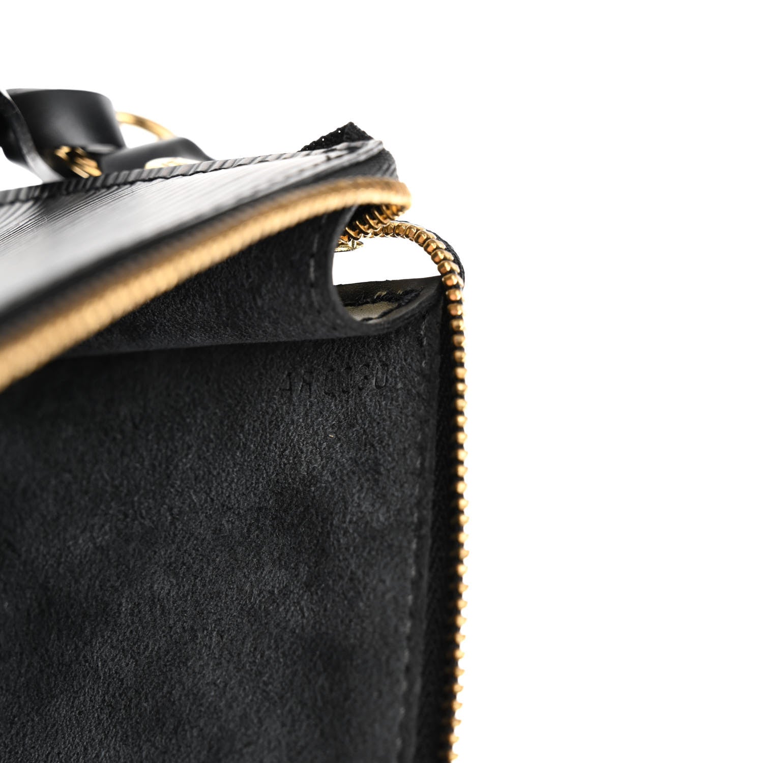 Louis Vuitton Epi Pochette Accessories 24 Black 7 of 11