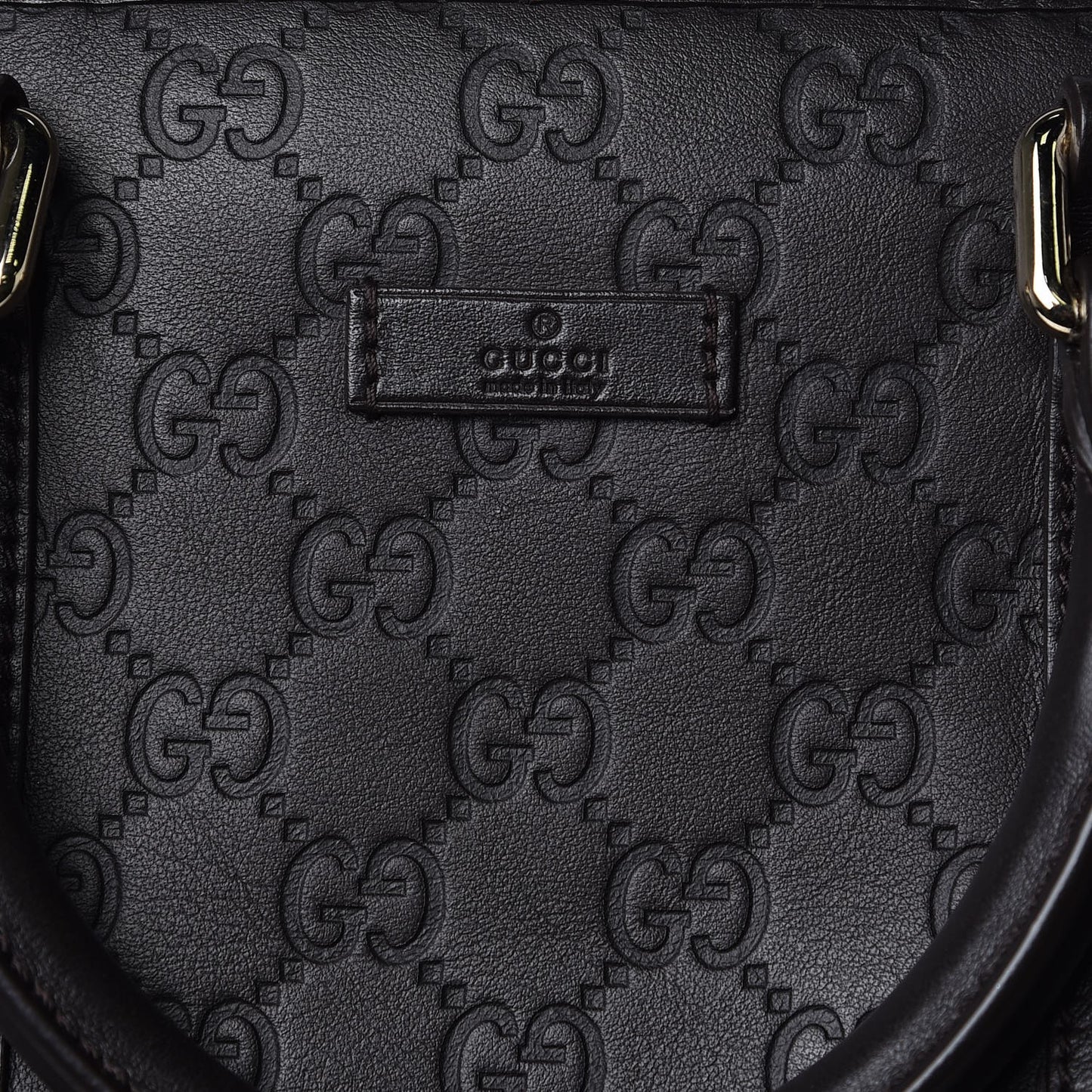 Guccissima Medium Joy Boston Dark Brown