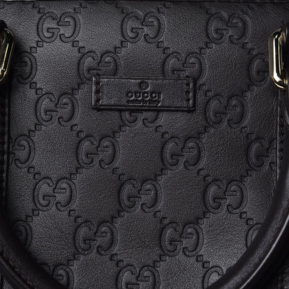 Gucci Guccissima Medium Joy Boston Dark Brown 6 of 8