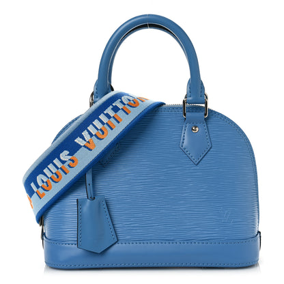 Louis Vuitton Epi Jacquard Alma BB Bleuet 1 of 8