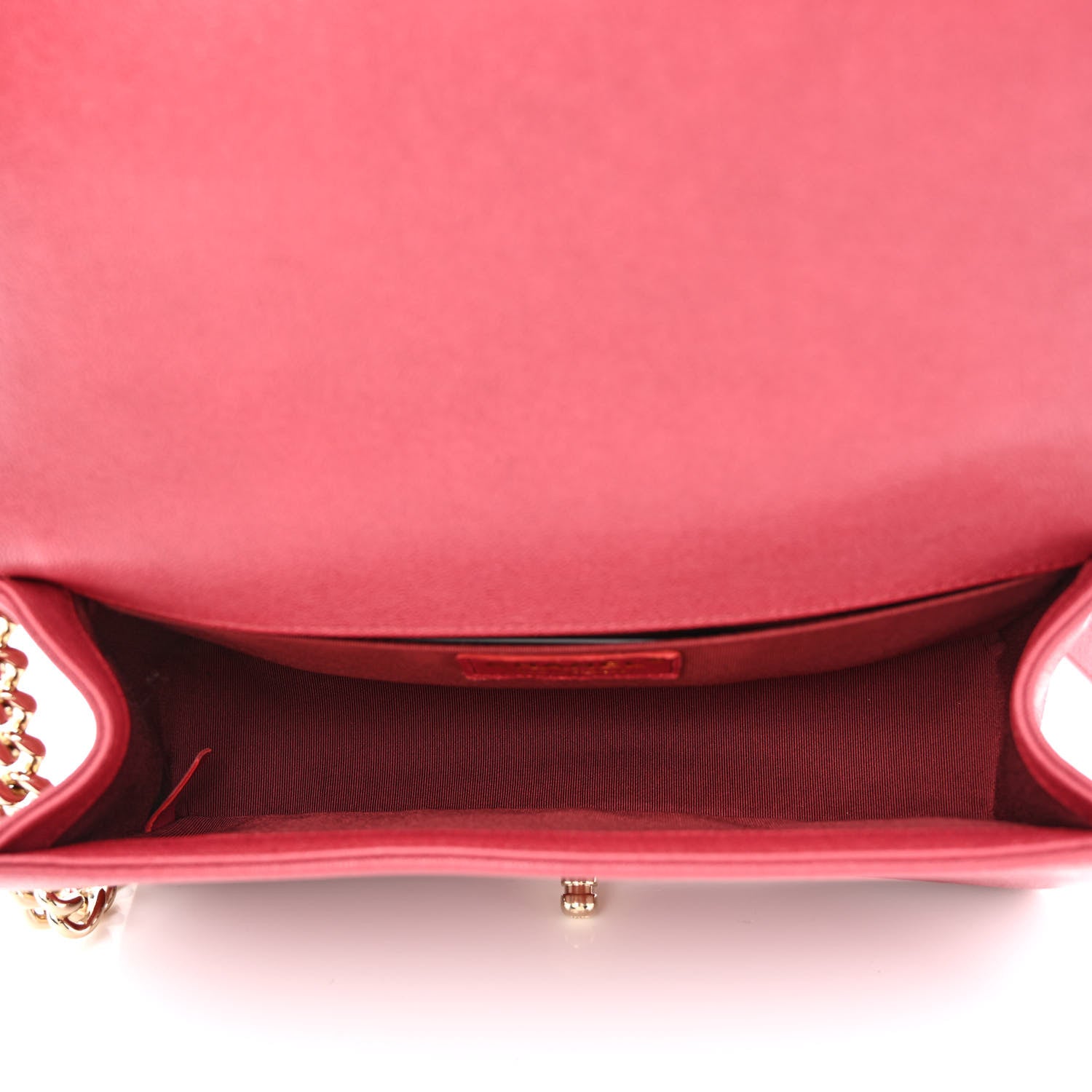 Chanel Caviar Quilted Medium Boy Flap Red 5 of 12