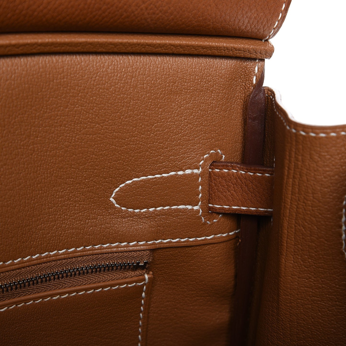 Natural Barenia Faubourg Birkin 30 Fauve