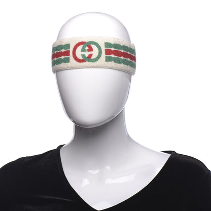 Gucci Cotton Interlocking G Headband and Wrist Set M Multicolor 2 of 5