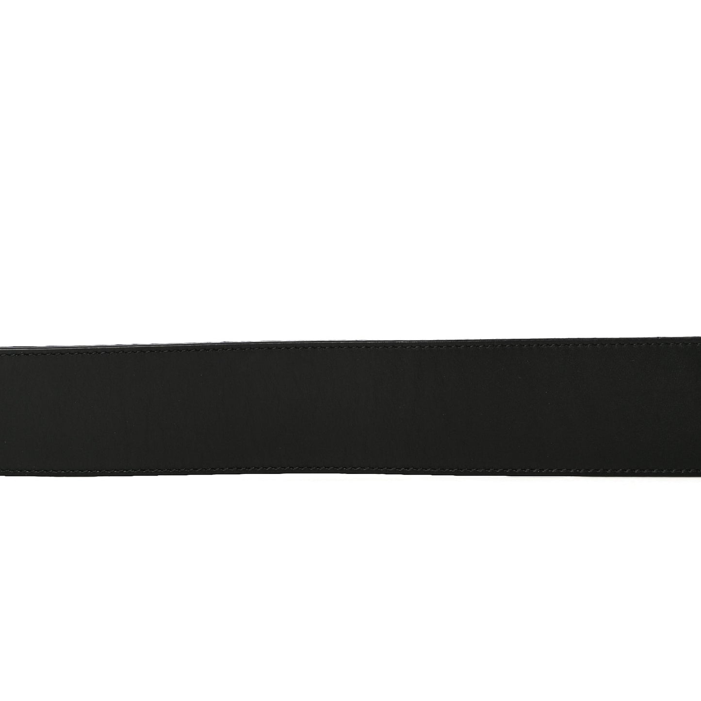 Calfskin Lizard Double G 50mm Belt 75 30 Black