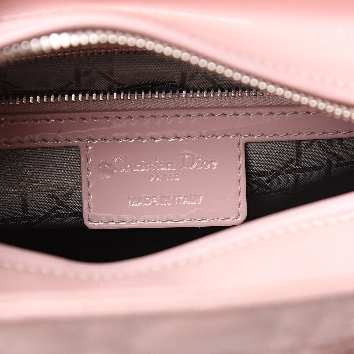 Christian Dior Patent Cannage Medium Lady Dior Rose Clair 5 of 9