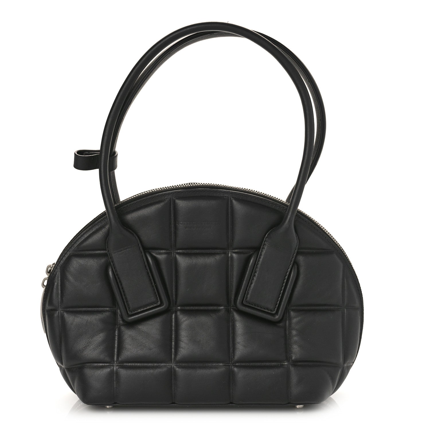 Bottega Veneta Butter Calfskin Small Padded Swoop Black 1 of 9