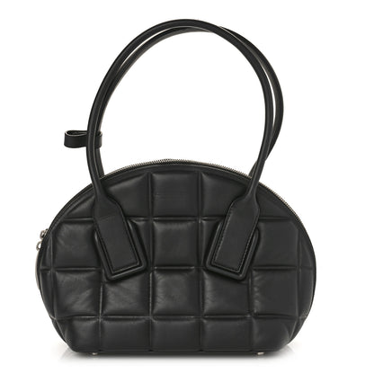 Bottega Veneta Butter Calfskin Small Padded Swoop Black 1 of 9
