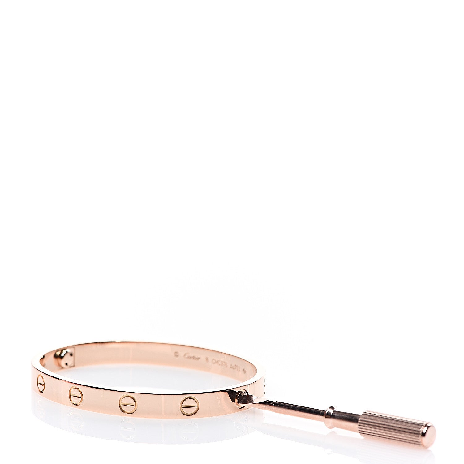 Cartier 18K Pink Gold LOVE Bracelet 16 4 of 6