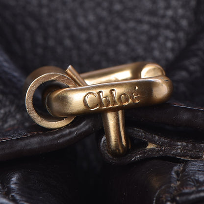 Chloe Calfskin Paddington Satchel Chocolate 27 of 35