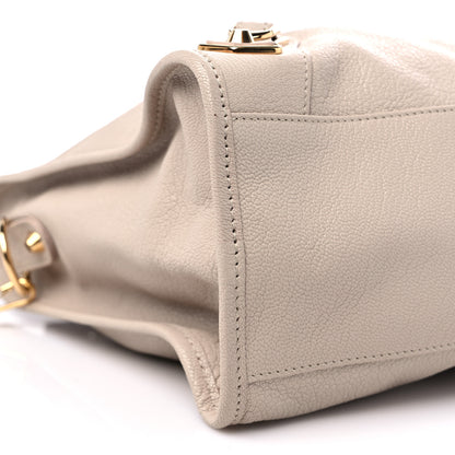Balenciaga Chevre Gold Hardware Metallic Edge City Beige Tapioca 8 of 9