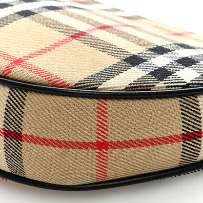 Burberry Vintage Check Calfskin Olympia Slim Pouch Archive Beige 8 of 8