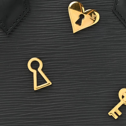 Louis Vuitton Epi Love Lock Alma BB Black 7 of 12