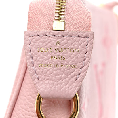 Louis Vuitton Empreinte Monogram Giant By The Pool Mini Pochette Accessories Bouton De Rose 6 of 6