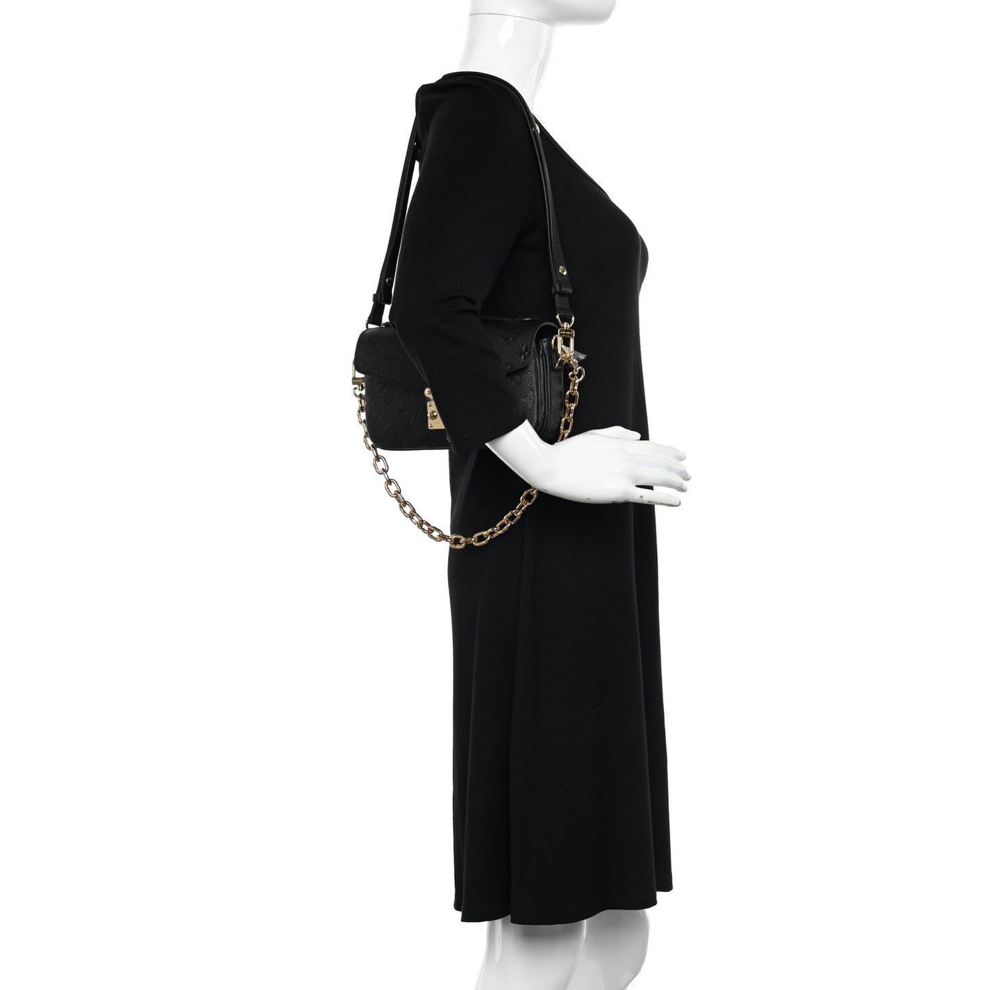 Empreinte Pochette Metis East West Black