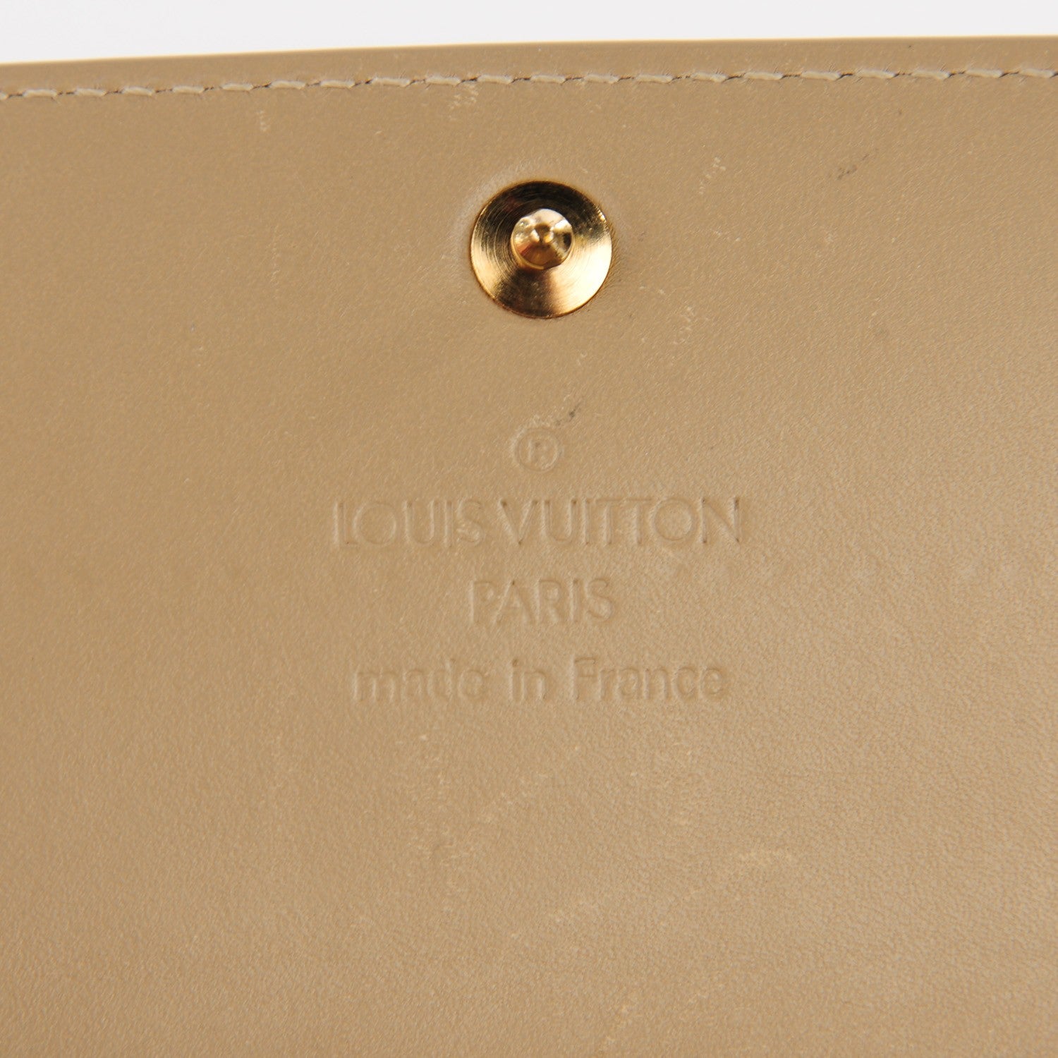 Louis Vuitton Vernis Sarah Wallet Beige 5 of 14