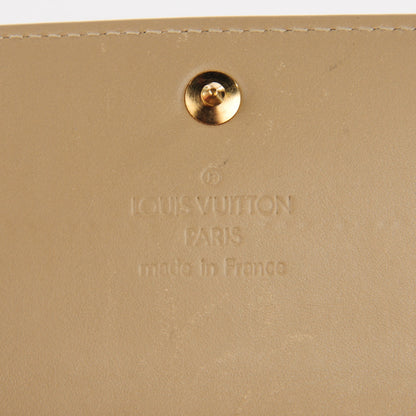 Louis Vuitton Vernis Sarah Wallet Beige 5 of 14