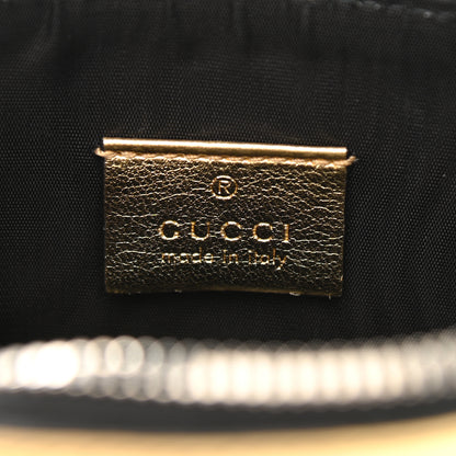Gucci X SEGA Calfskin GUCCY Stars Mini Dome Shoulder Bag Gold 6 of 12