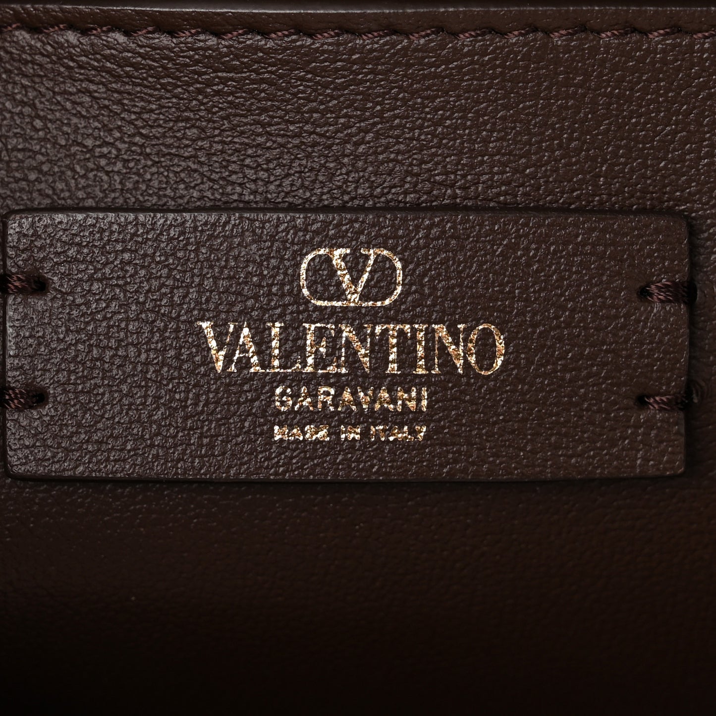 Toile Iconographe Calfskin Medium Vlogo Tote Naturale Black Fondant
