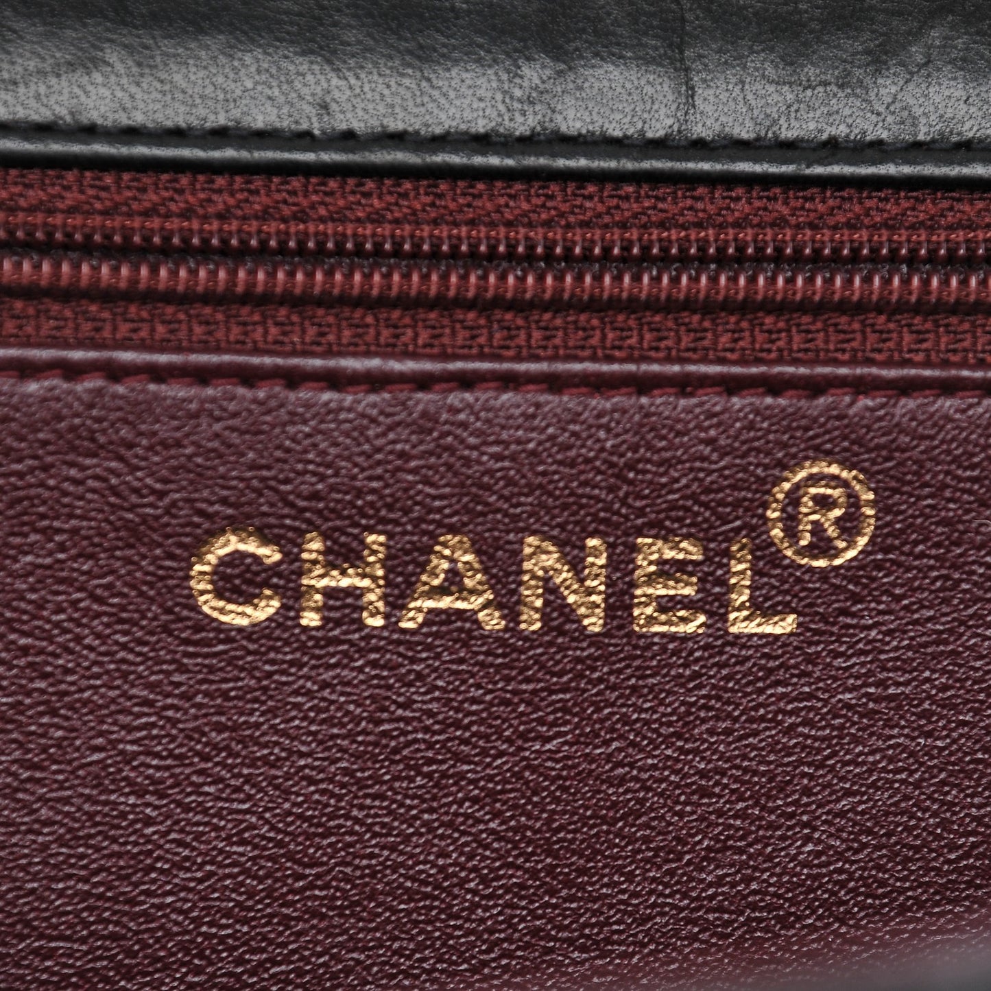 Lambskin Quilted Medium Single Flap Black