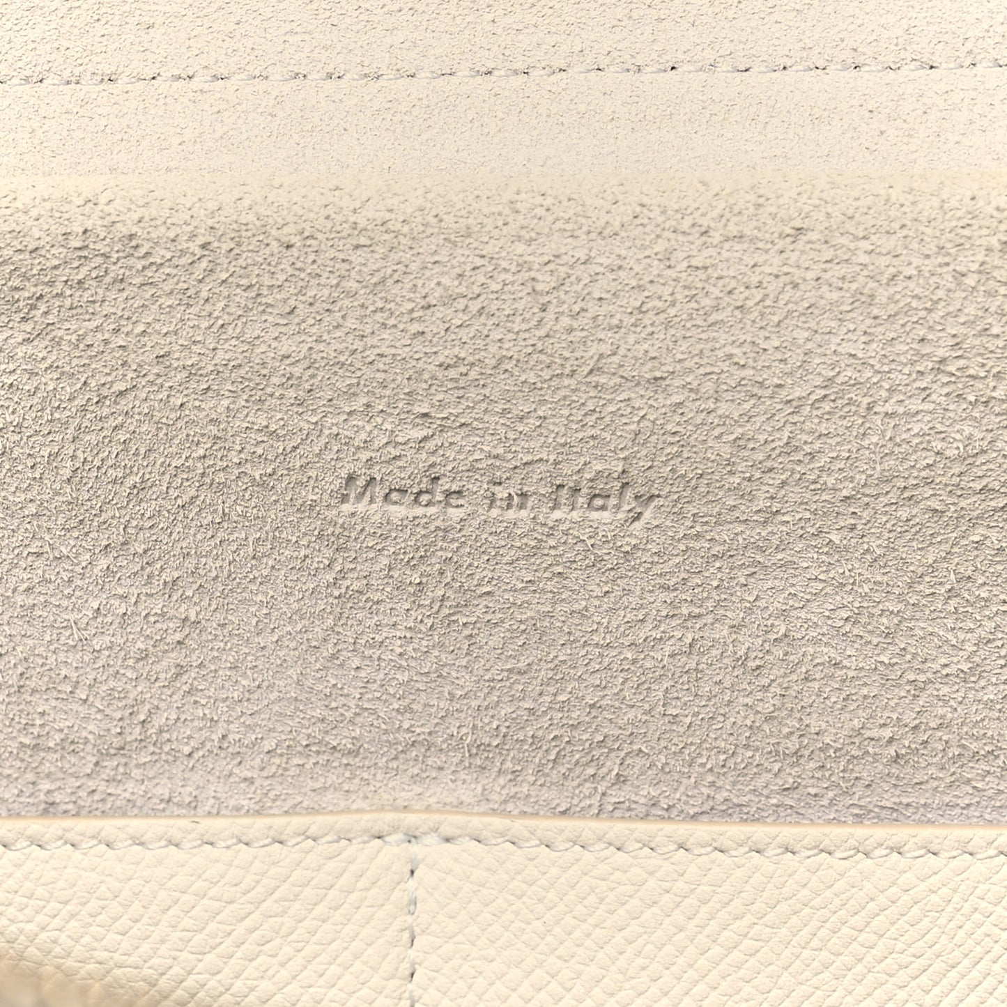 Grained Calfskin Mini Belt Bag White
