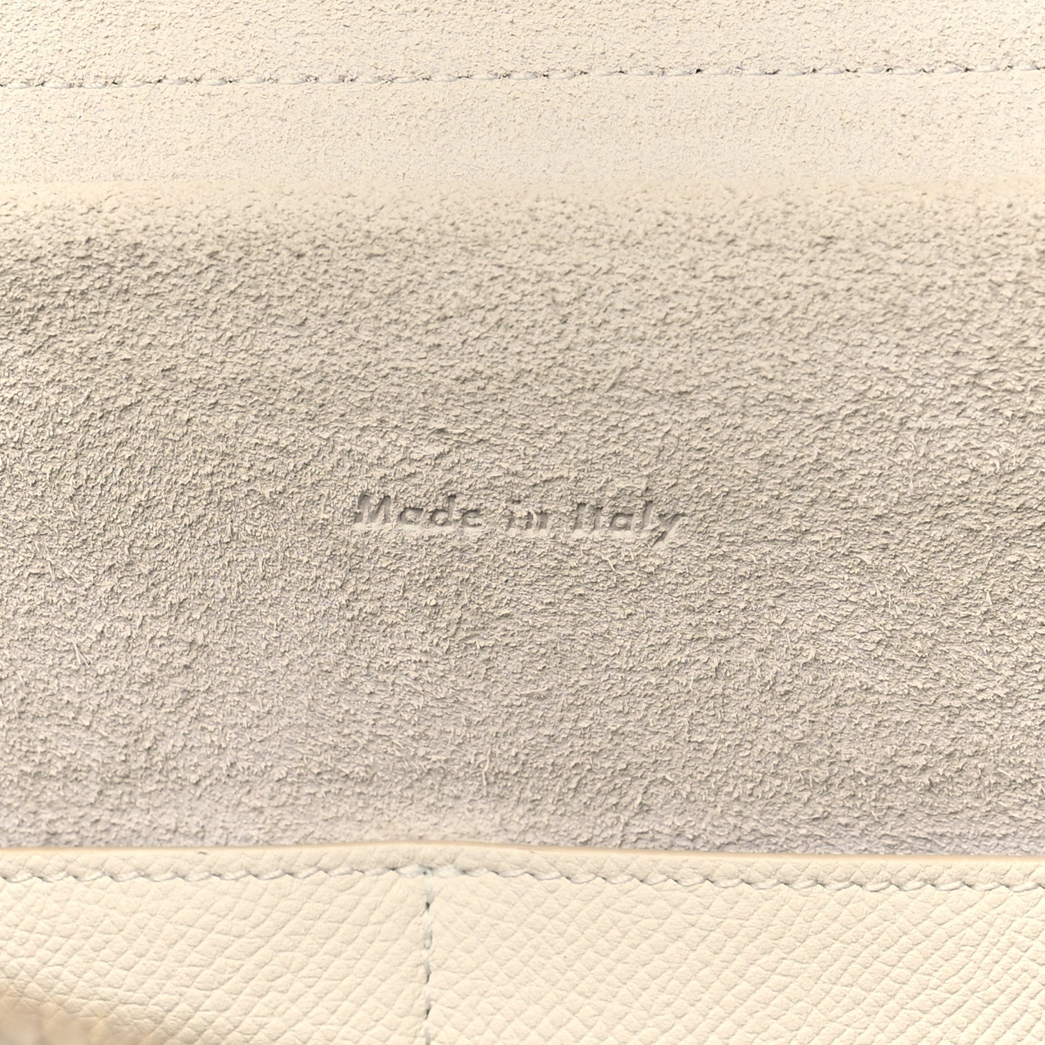Celine Grained Calfskin Mini Belt Bag White 7 of 12