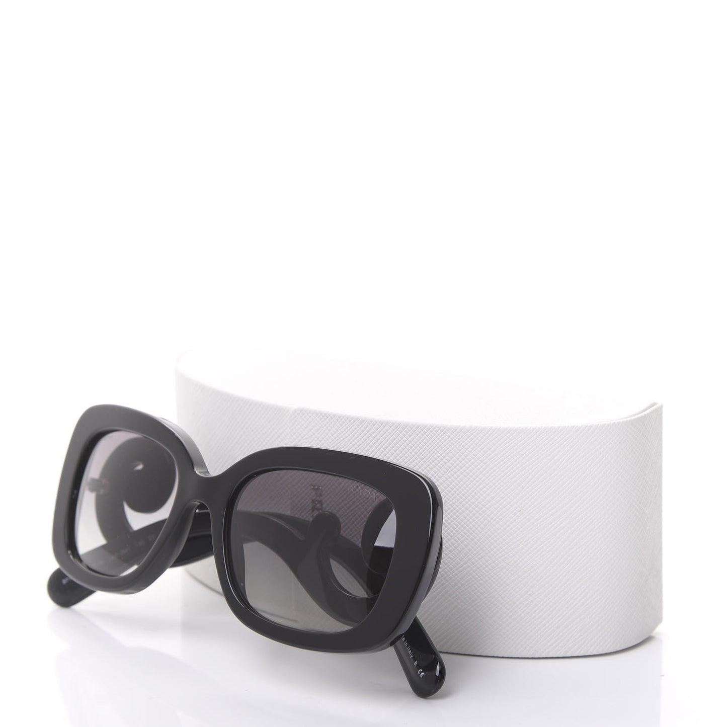 Acetate Baroque Sunglasses SPR 27O Black