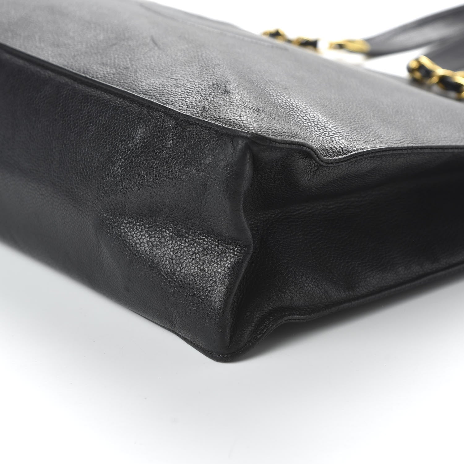 Chanel Caviar CC Tote Black 7 of 11