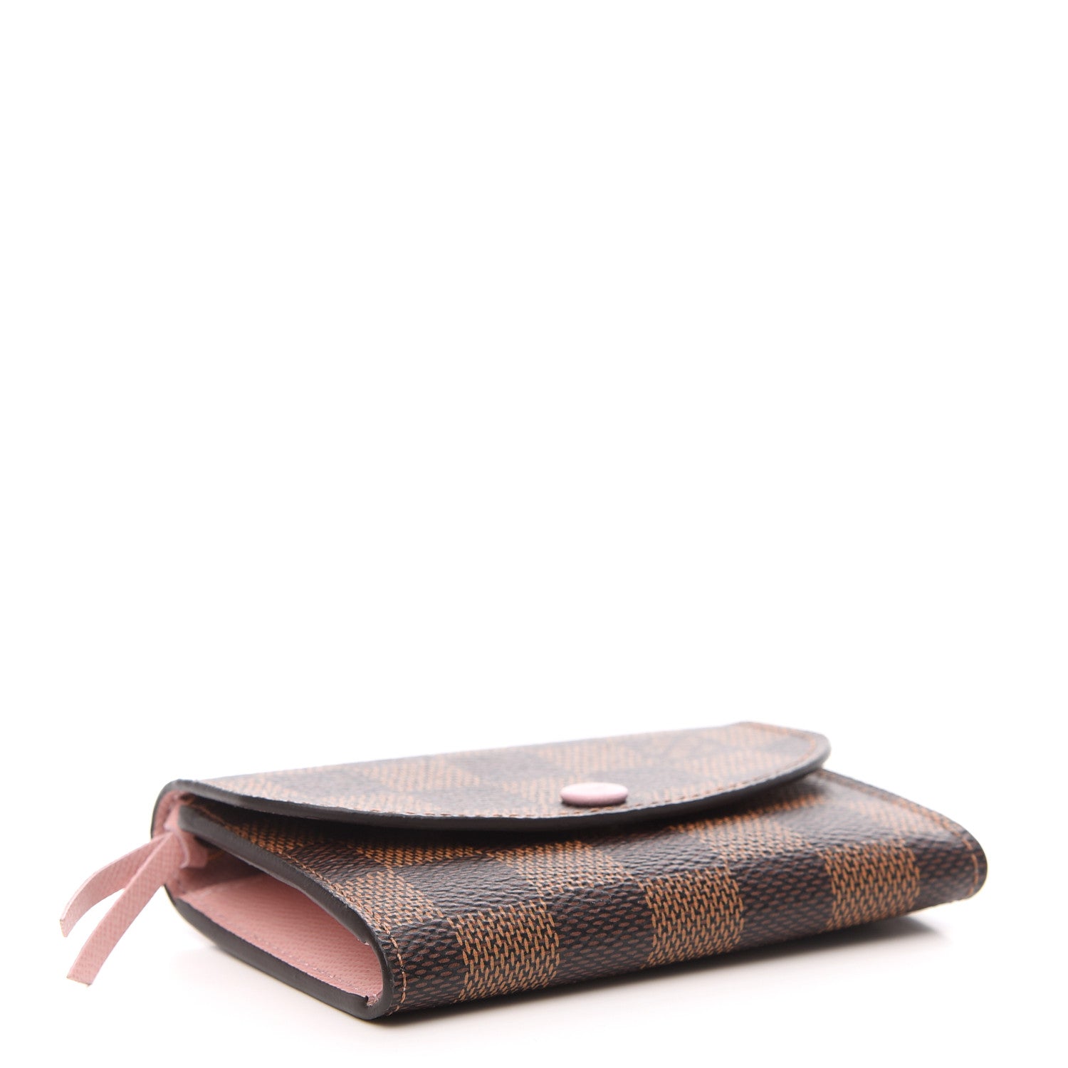 Louis Vuitton Damier Ebene Rosalie Coin Purse Rose Ballerine 4 of 6