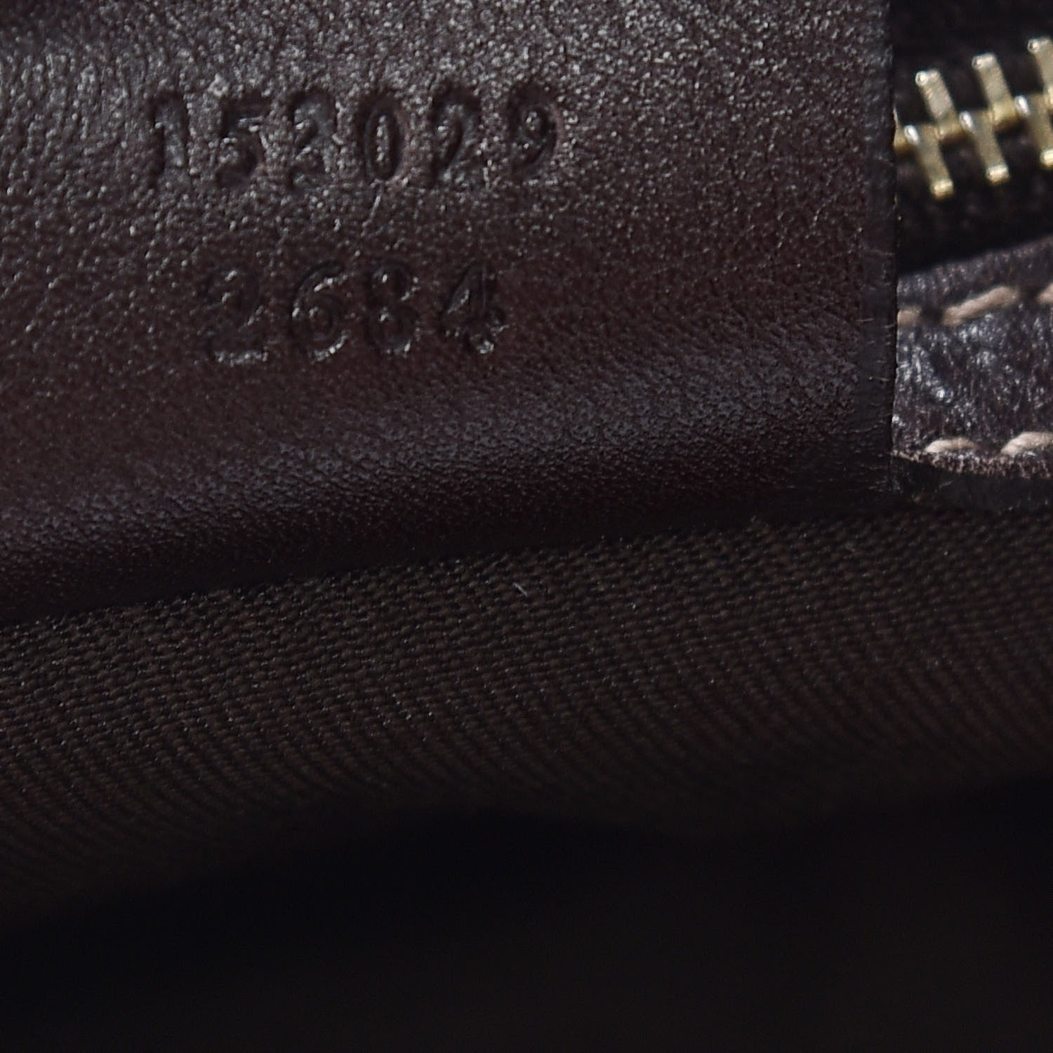 Gucci Monogram Web Jackie O Bouvier Hobo Dark Brown 7 of 15