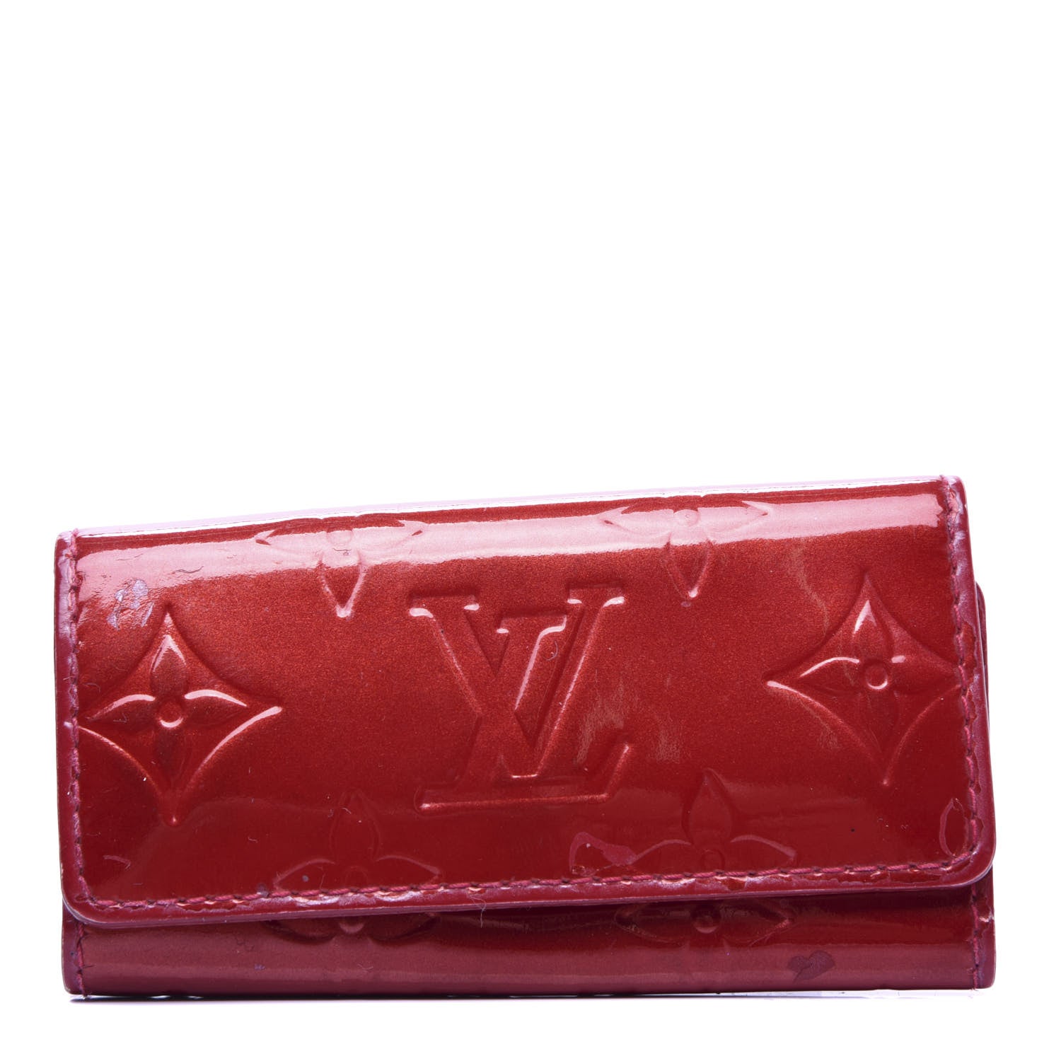 Louis Vuitton Vernis Multicles 4 Key Holder Pomme D'Amour 1 of 8