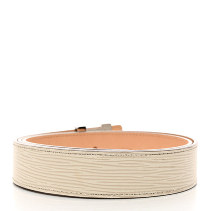 Louis Vuitton Epi 30mm LV Initiales Belt 90 36 Ivory 2 of 8