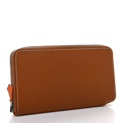 Hermes Epsom Silk'In Wallet Gold 3 of 7