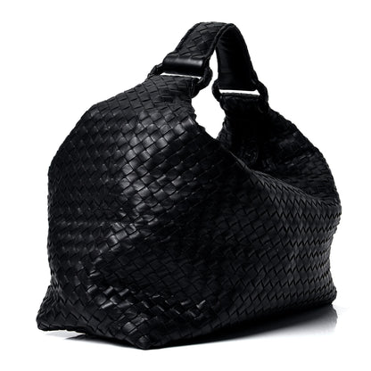 Bottega Veneta Nappa Intrecciato Sloane Hobo Black 2 of 4