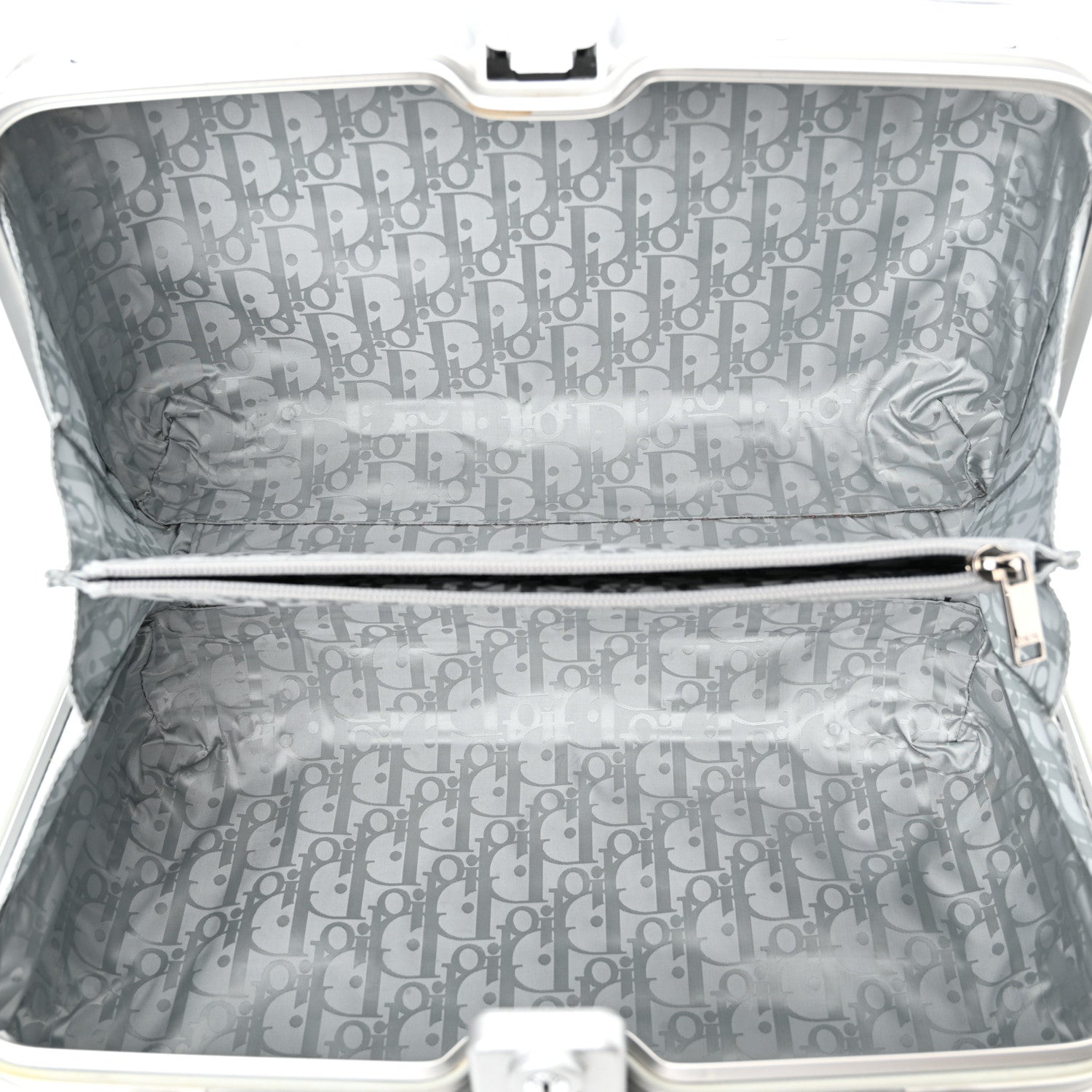 Christian Dior X RIMOWA Aluminum Oblique Hand Case Grey 1550335