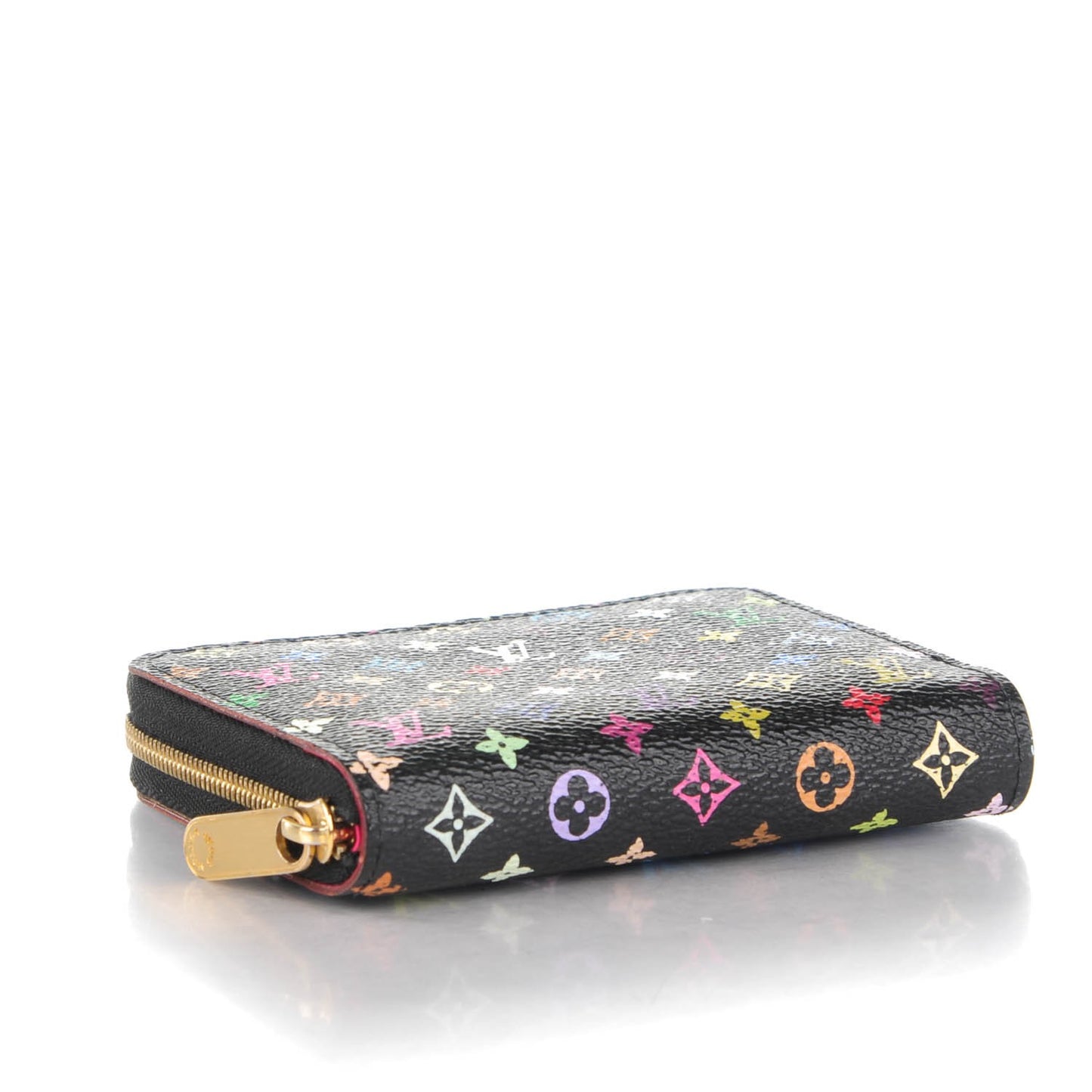 Monogram Multicolor Zippy Coin Purse Black Grenade