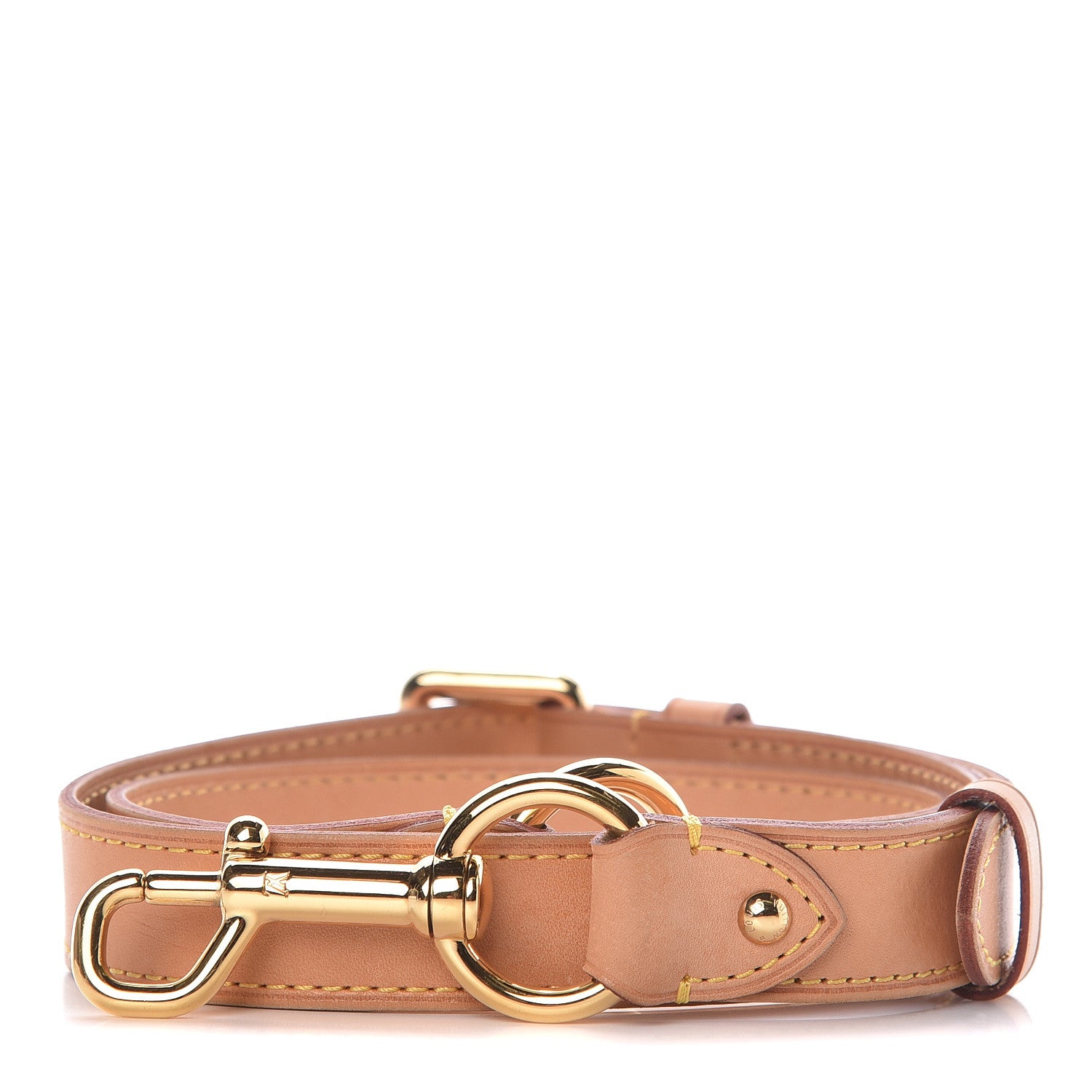 Louis Vuitton Vachetta 25mm Adjustable Shoulder Strap VVN 1 of 6