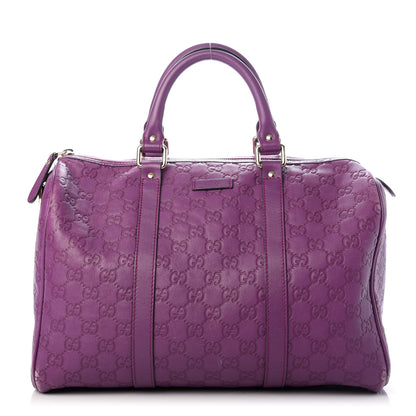 Gucci Guccissima Medium Joy Boston Purple 1 of 15
