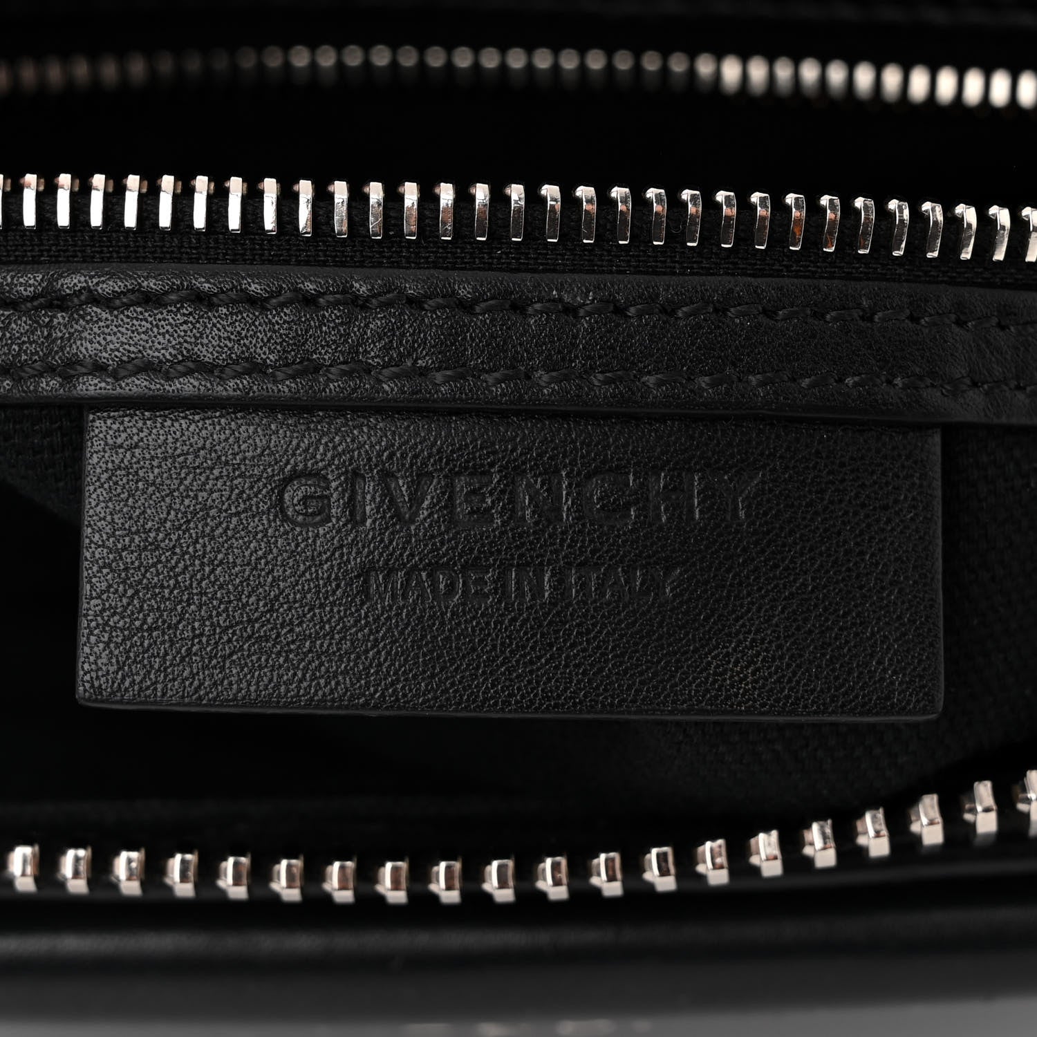 Givenchy Calfskin Signature Logo Small Antigona Black 6 of 11