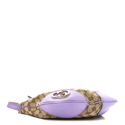 Gucci Monogram Small Lovely Heart Messenger Purple 4 of 10