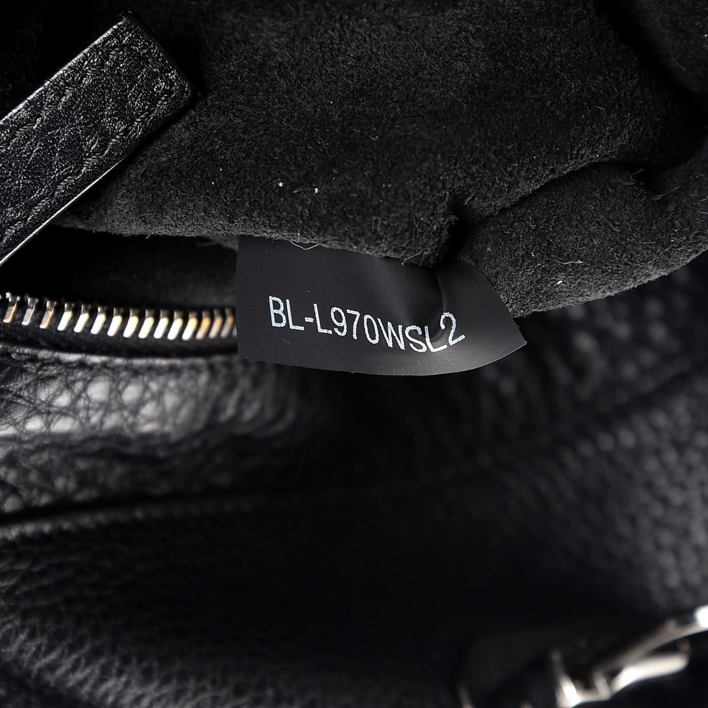 Grained Calfskin Onyx Medium Rockstud Rolling Tote Black
