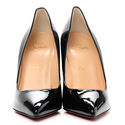 Christian Louboutin Patent Pigalle 100 Pumps 37 Black 2 of 9