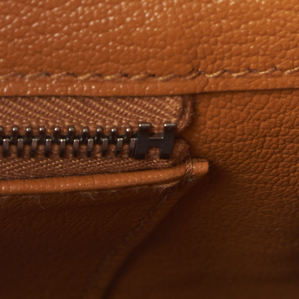 Hermes Togo Verso Birkin 25 Bambou Caramel 16 of 31