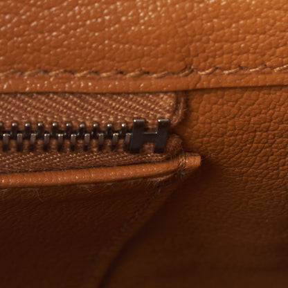 Hermes Togo Verso Birkin 25 Bambou Caramel 16 of 31