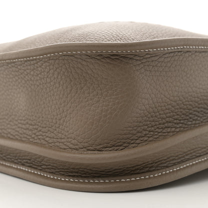 Hermes Taurillon Clemence Evelyne III PM Etoupe 9 of 11