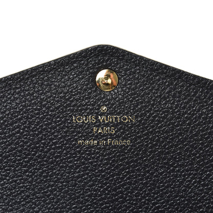 Louis Vuitton Empreinte Sarah Wallet NM Black 6 of 7