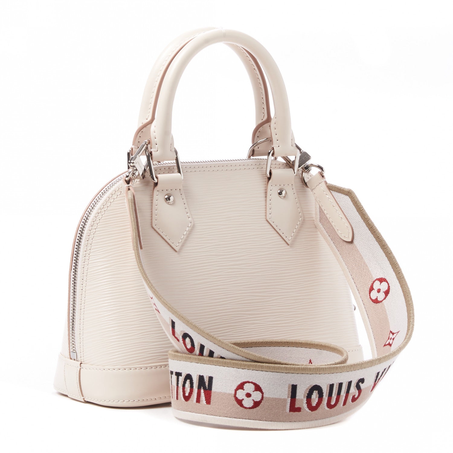Louis Vuitton Epi Jacquard Alma BB Quartz 2 of 7