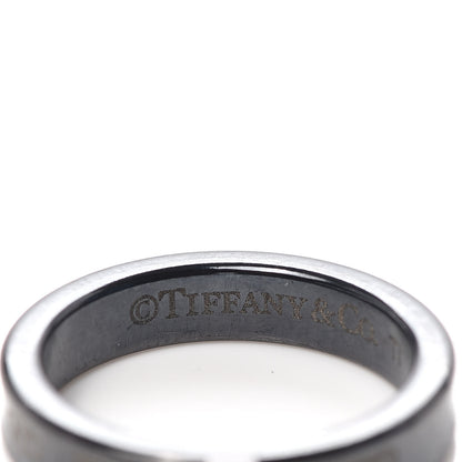 Tiffany Titanium 4mm Narrow 1837 Ring 51 5.75 4 of 4